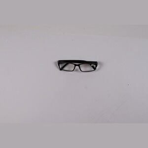 Reading Glasses Rectangular Frame Black +1.25 Magnification NWT